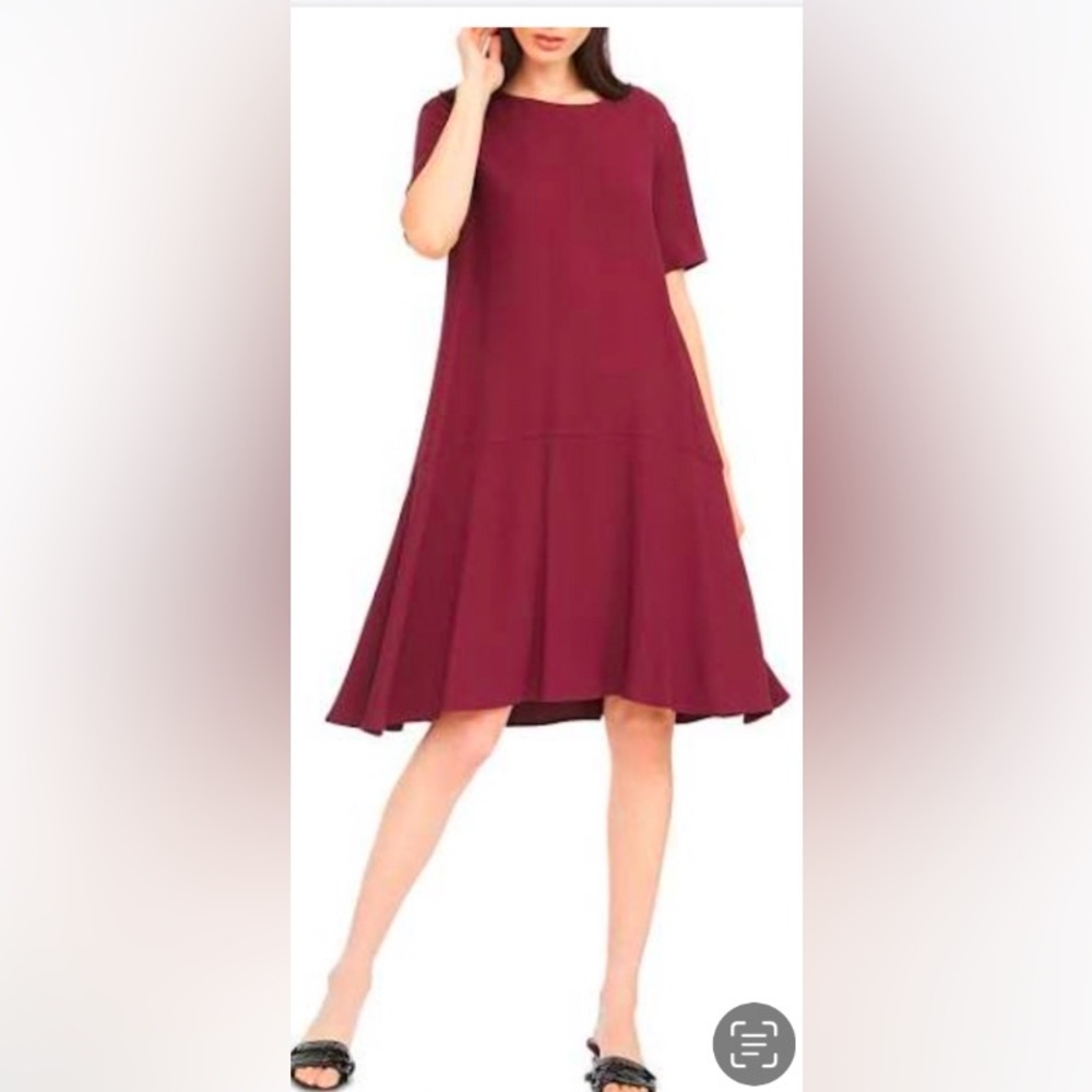 Weekend Max Mara Curacao Swing Dress - Plum. NEW $550